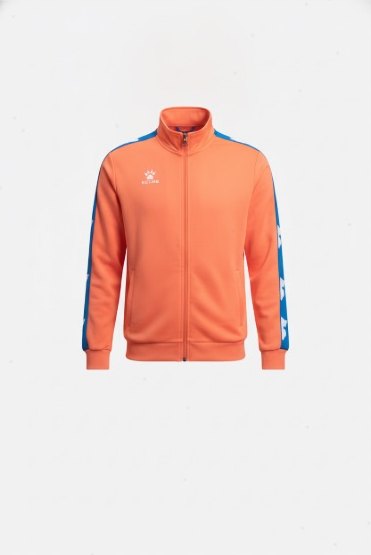 Orange track jacket